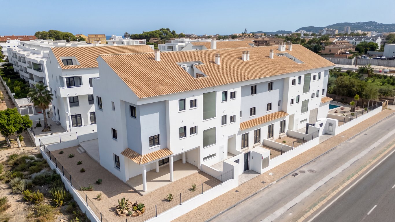Exterior del edificio residencial