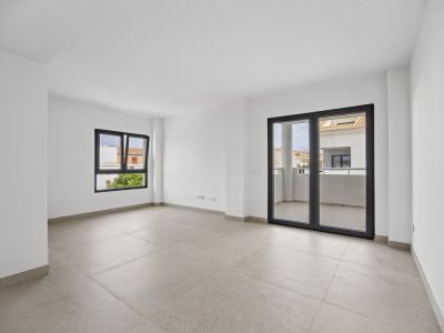 Salón con acceso a terraza
