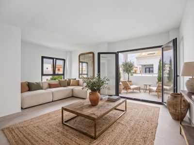 Salón con acceso a la terraza