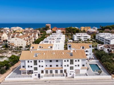 Vista aérea del complejo residencial