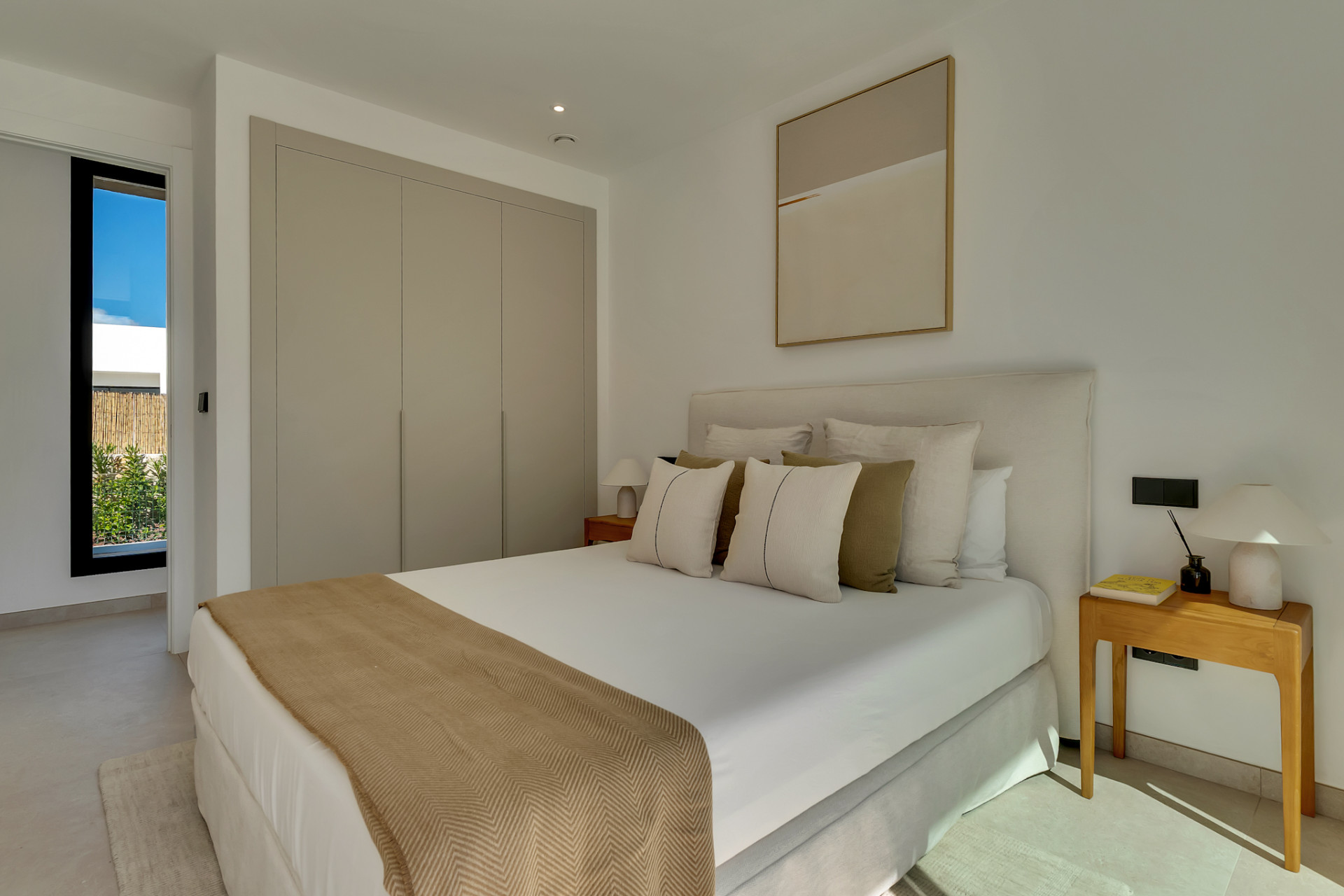 Dormitorio de la villa