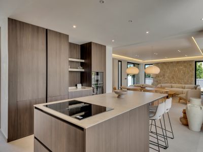Cocina abierta al salón