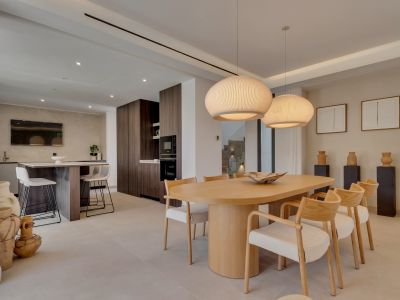 Comedor y cocina abierta