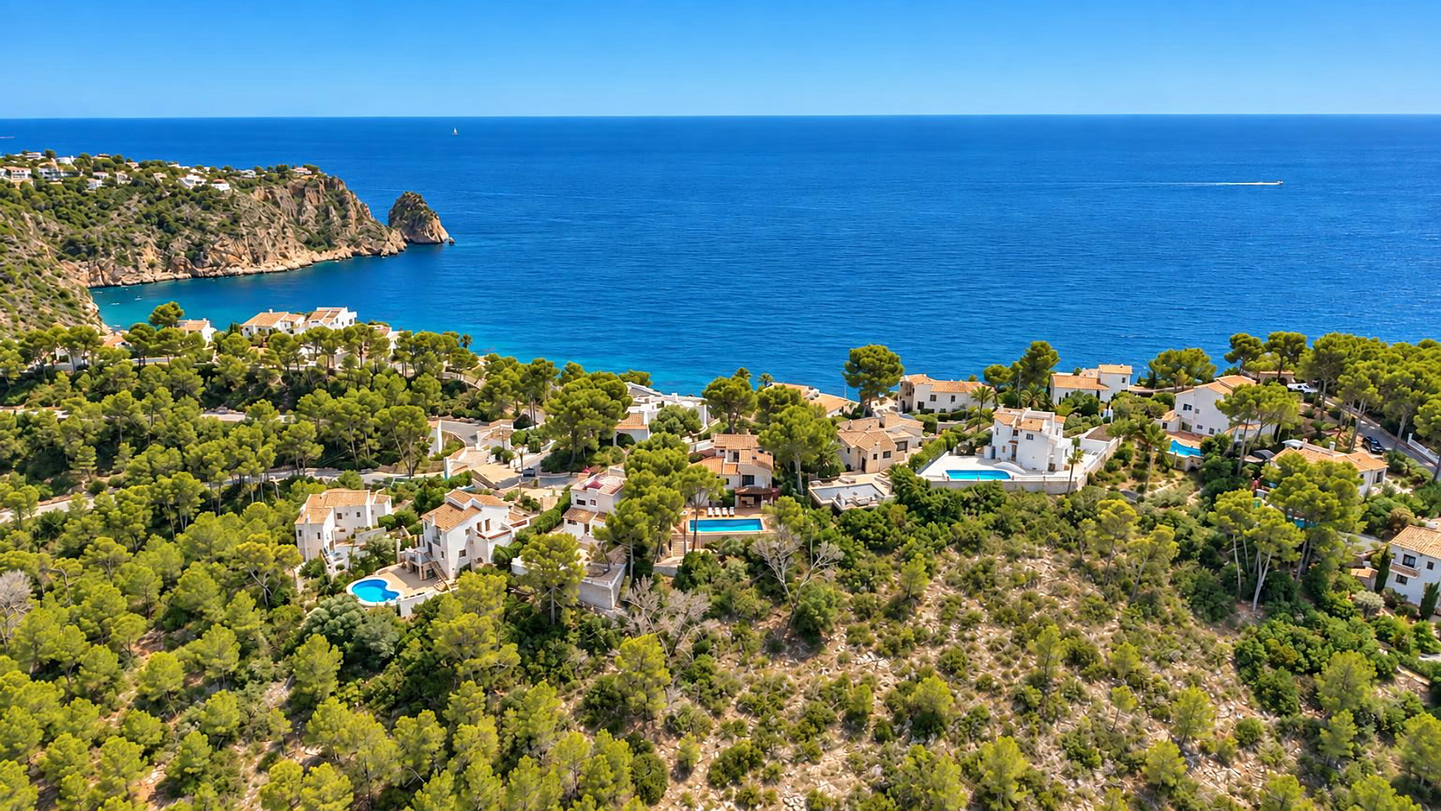 Villa en venta en Jávea, Balcón al Mar con piscina privada y vistas