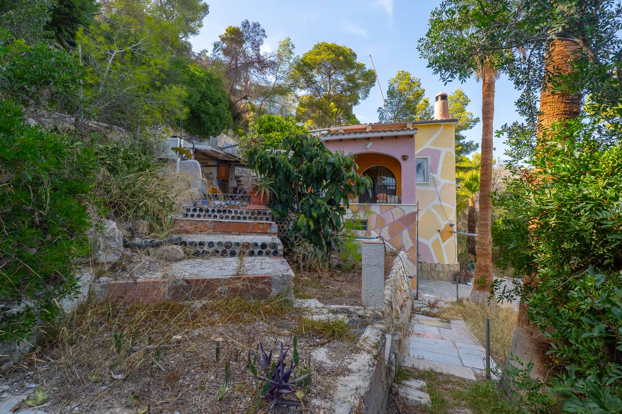 Exterior y jardín