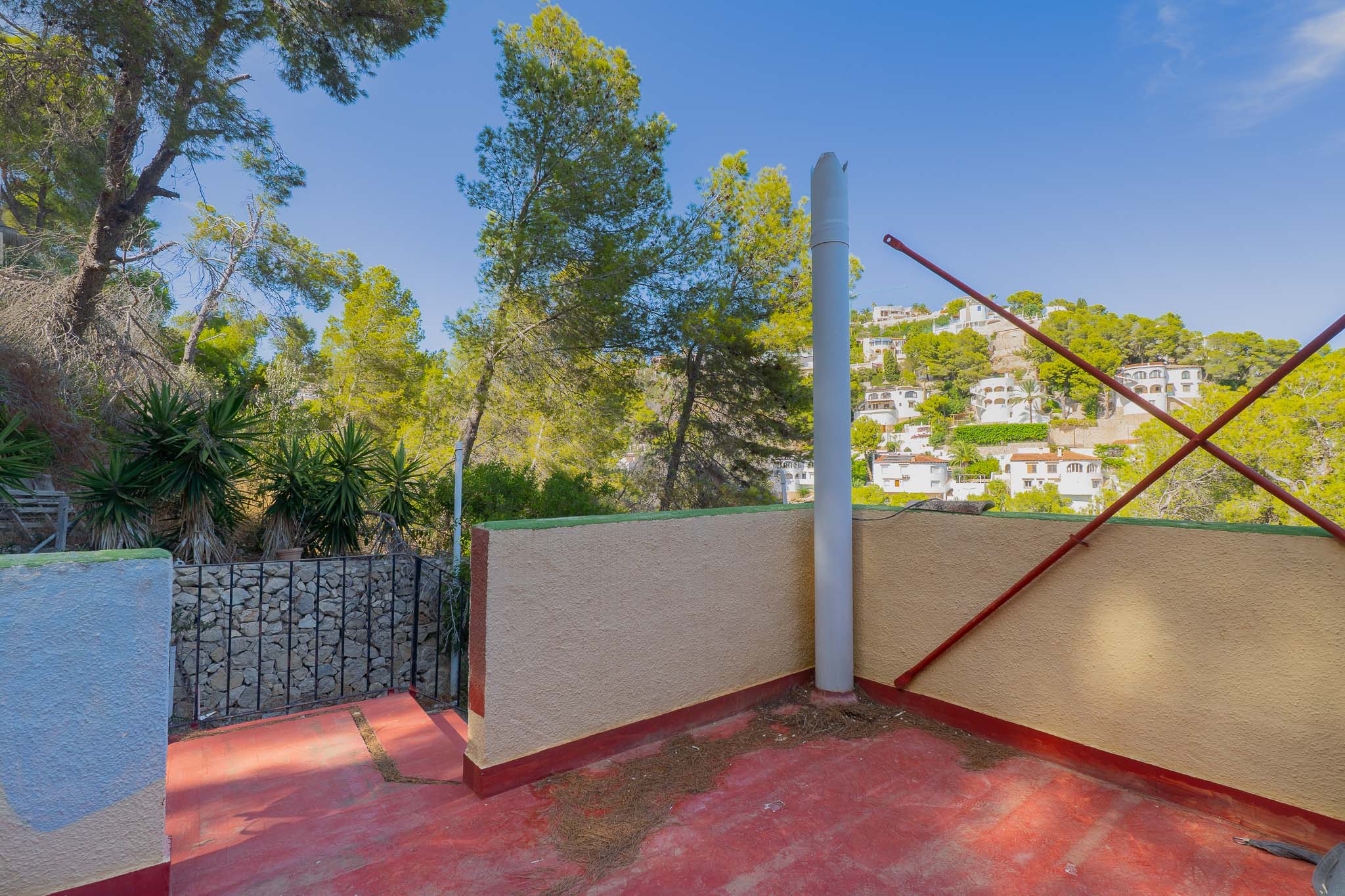 Terraza con vistas