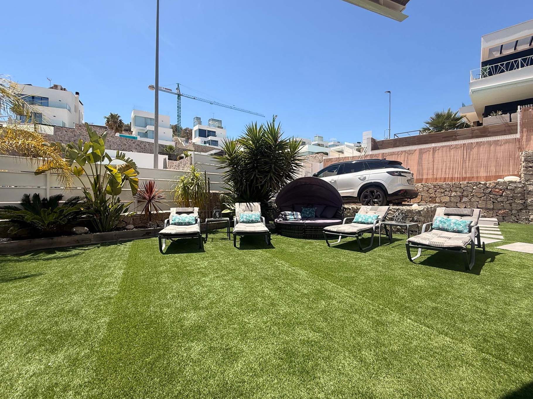 Jardín privado