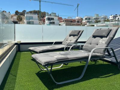 Solárium en la azotea