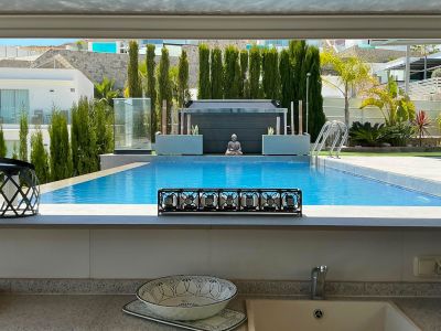 Piscina y terraza