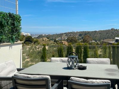 Terraza con vistas panorámicas