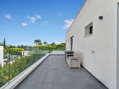 Terraza de la planta superior