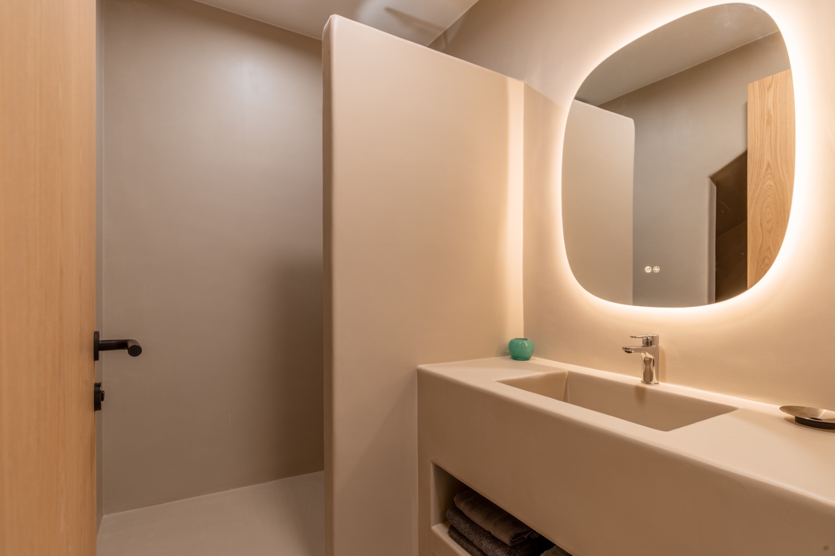 Cuarto de baño con ducha