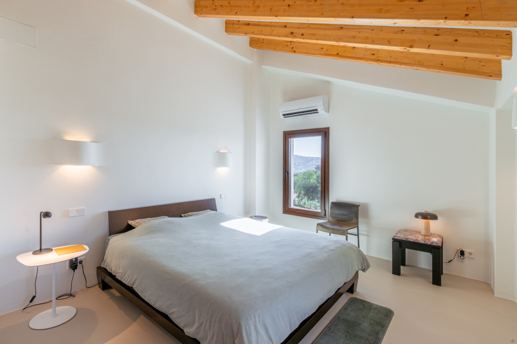 Dormitorio de la finca