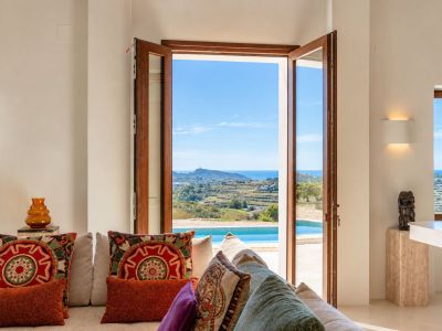 Salón con vistas al mar