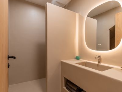 Cuarto de baño con ducha