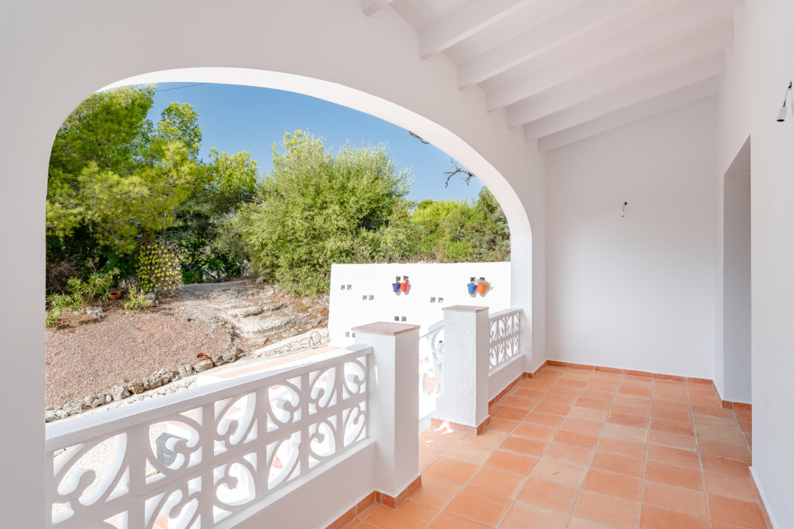 Terraza cubierta
