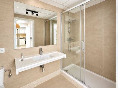 Baño con ducha