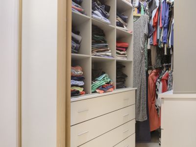 Zona de vestidor