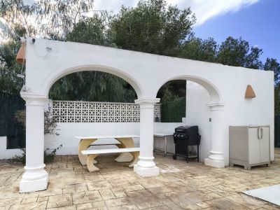 Zona de barbacoa exterior