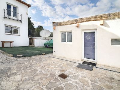 Exterior de la casa de invitados