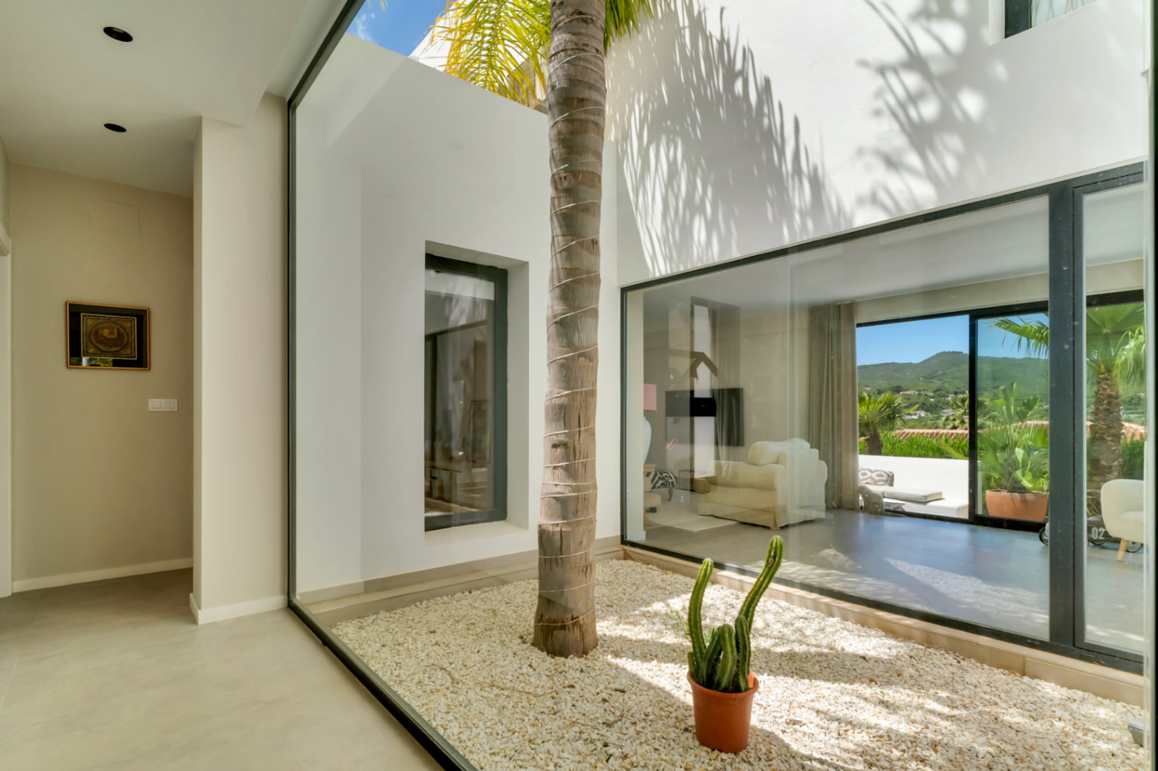 Patio interior