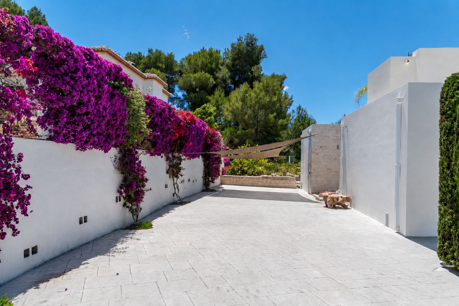 Zona de aparcamiento exterior