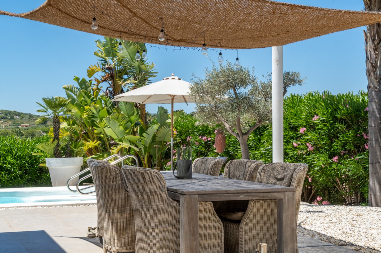 Terraza cubierta