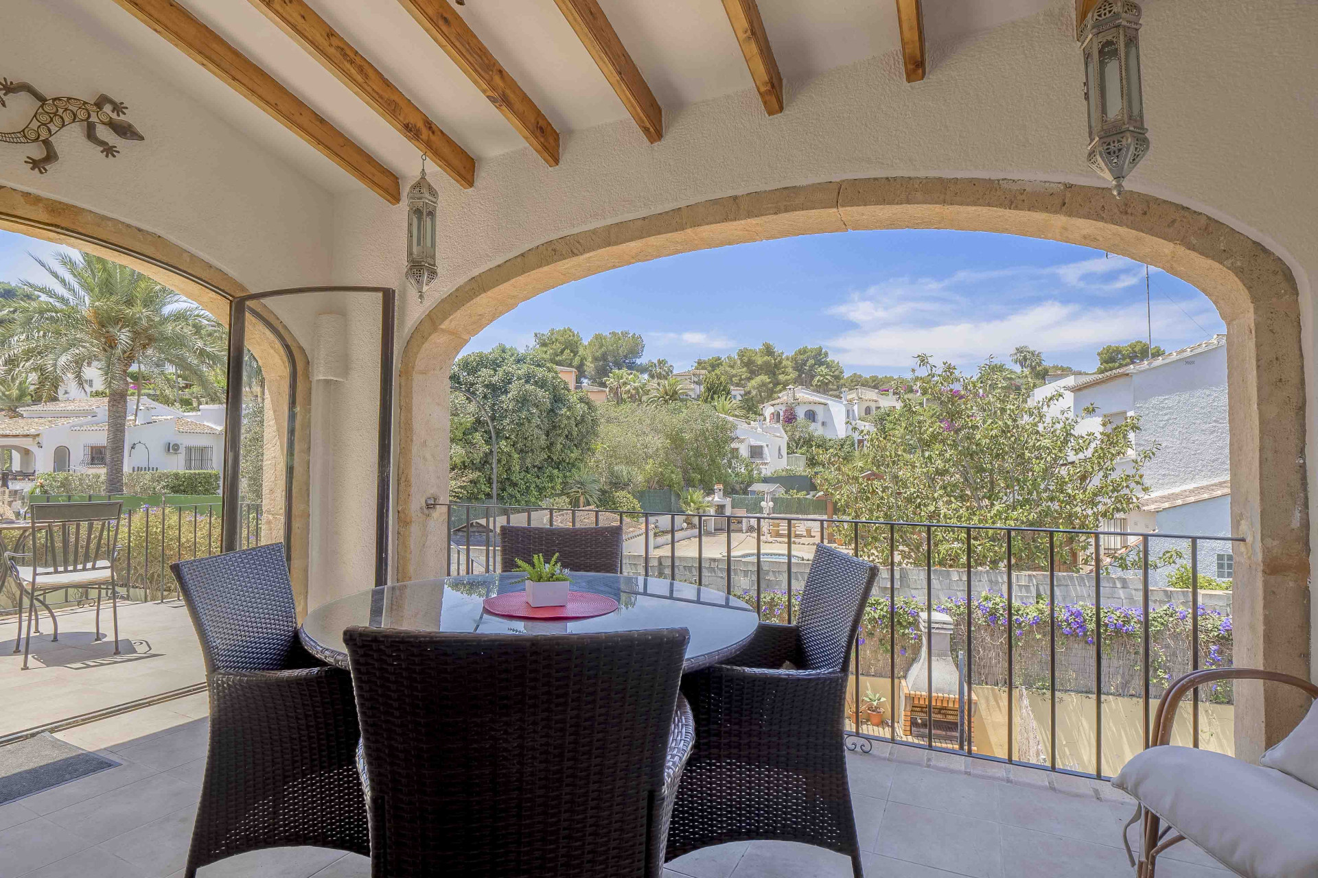 Terraza cubierta