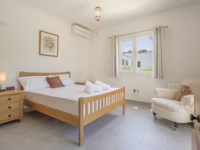 Dormitorio de la villa