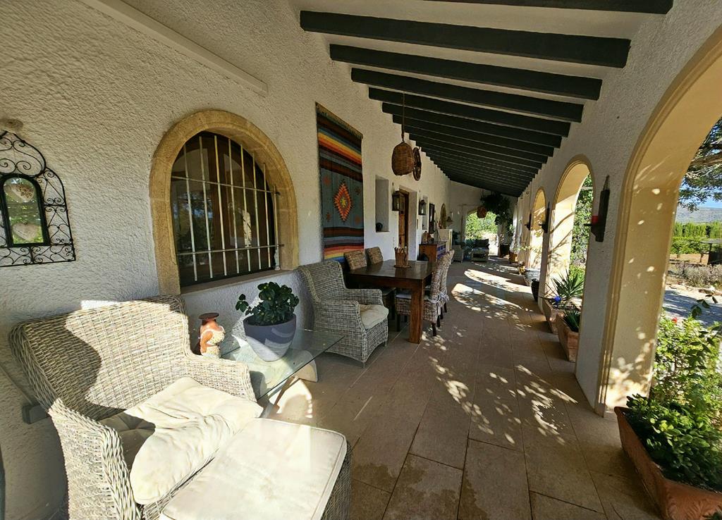 Terraza cubierta