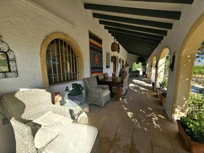 Terraza cubierta