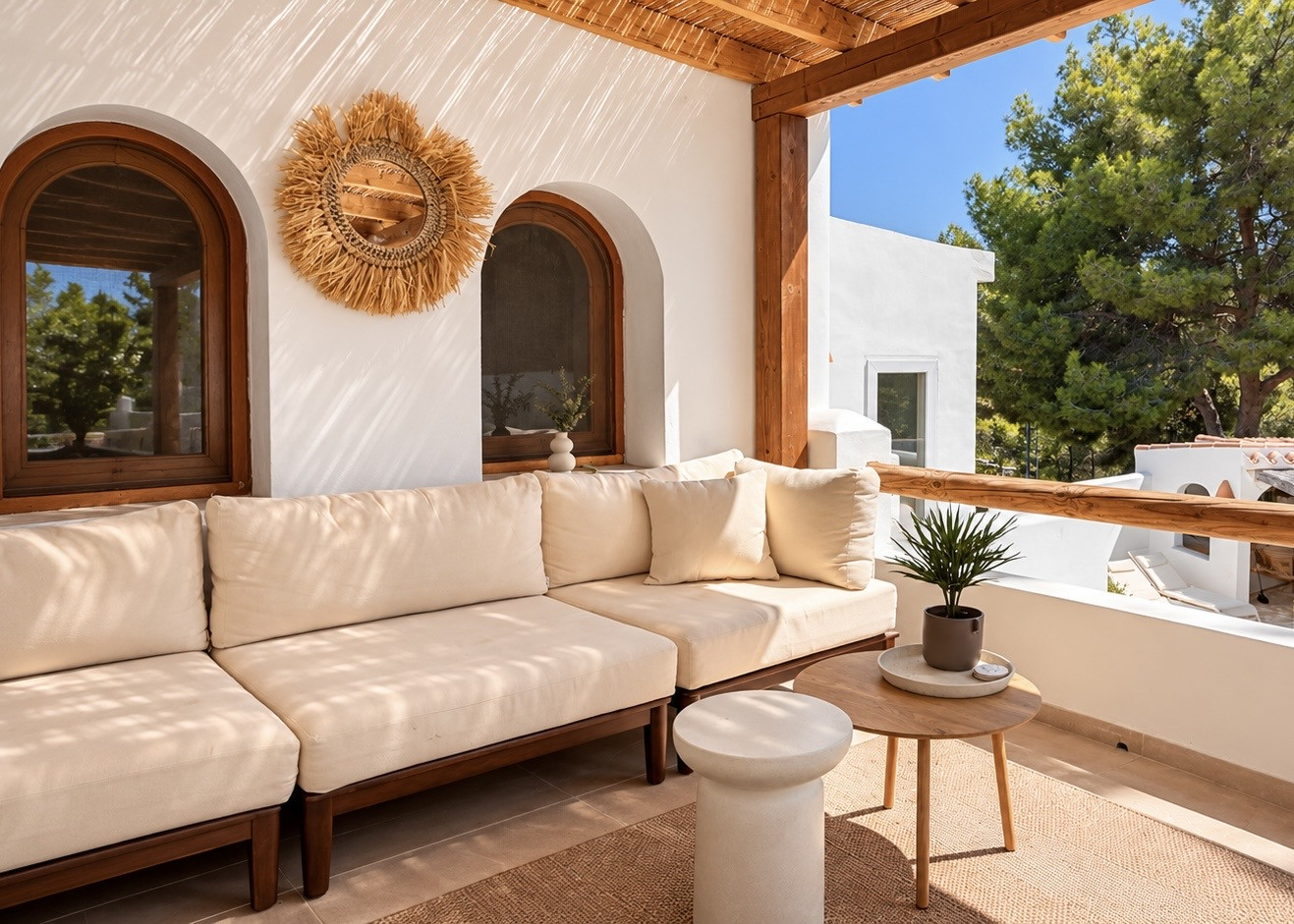 Terraza cubierta