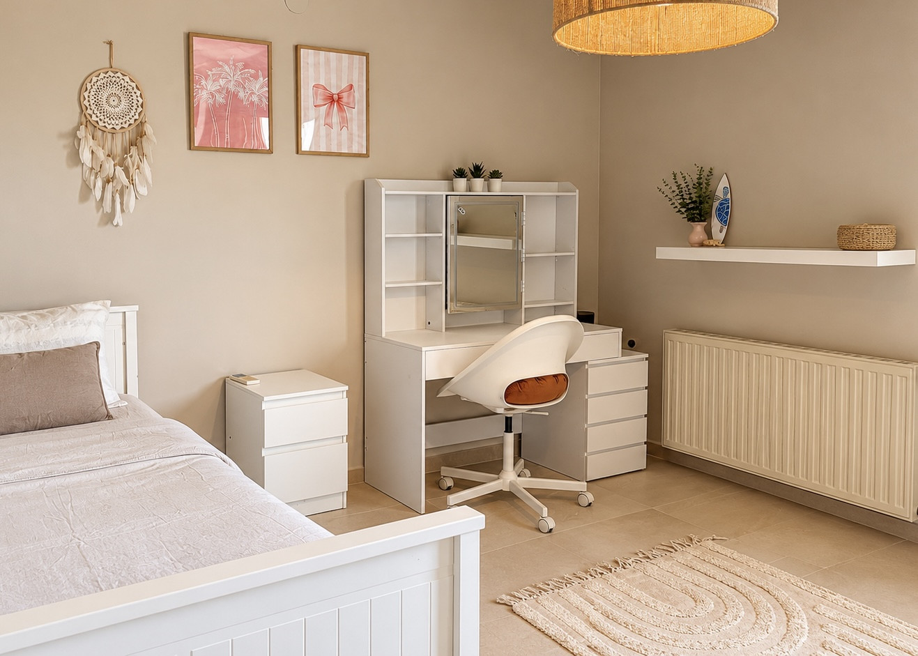 Dormitorio de la villa