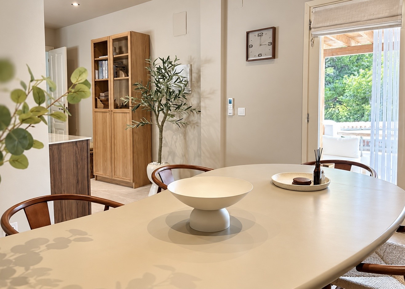 Comedor con acceso a terraza