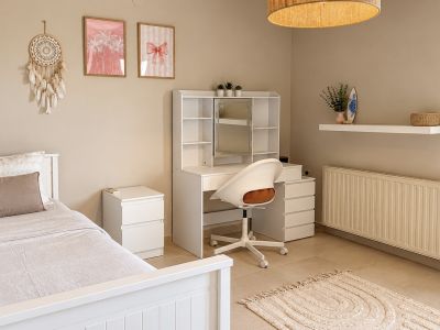 Dormitorio de la villa