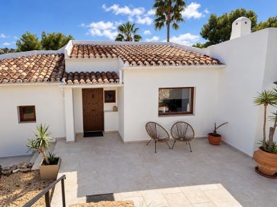 Terraza de entrada