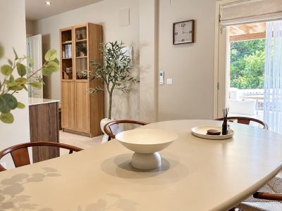 Comedor con acceso a terraza