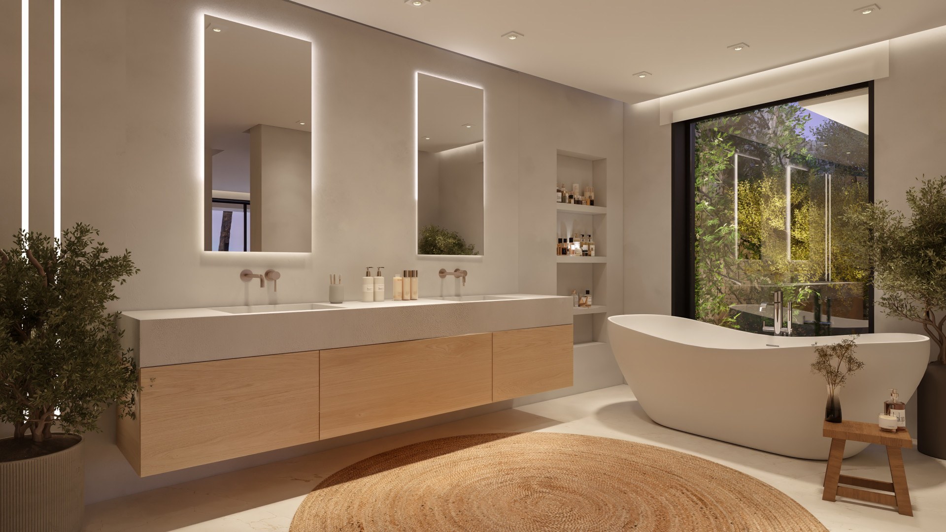 Cuarto de baño en suite