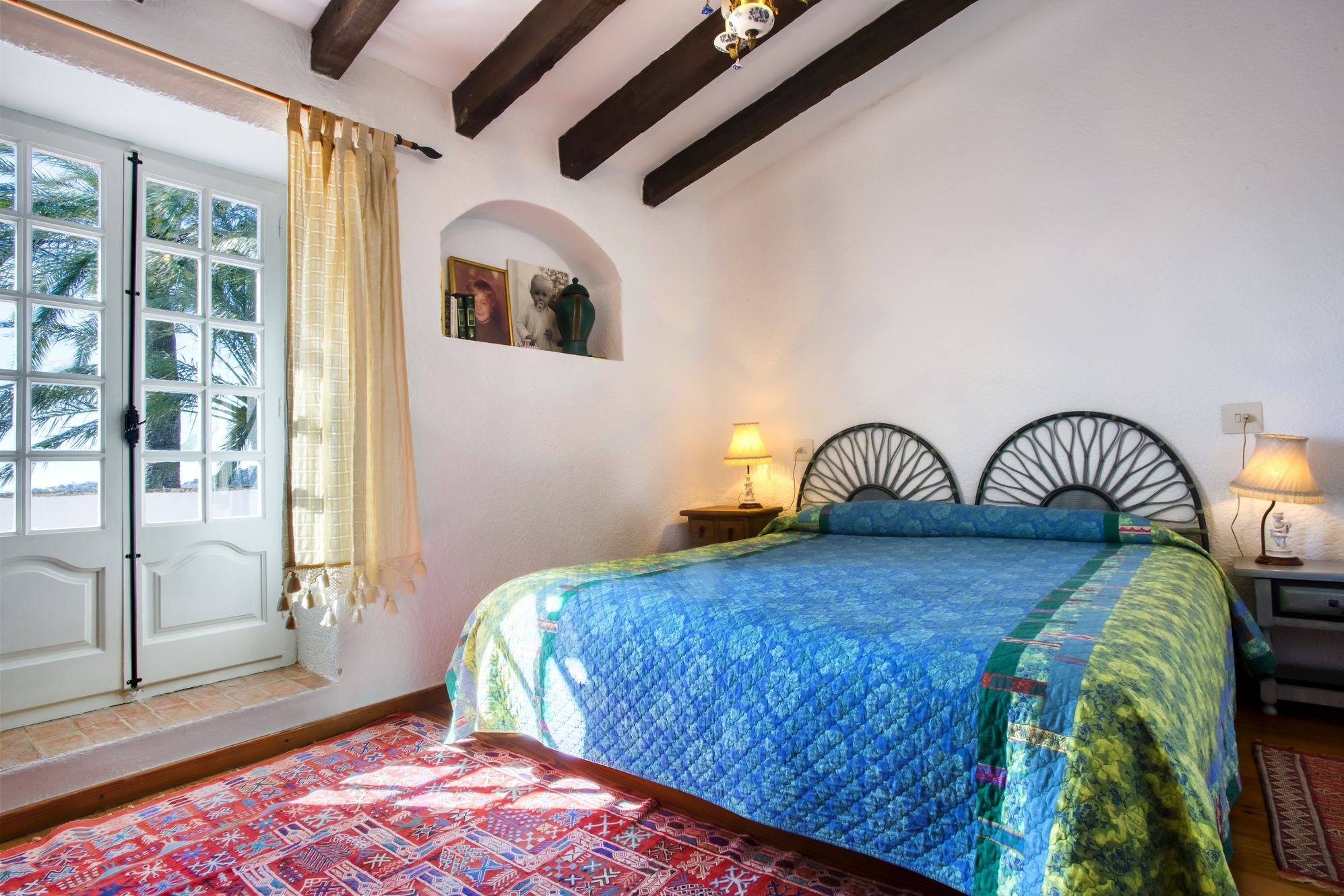 Finca tradicional mediterránea en Jávea con vistas al mar