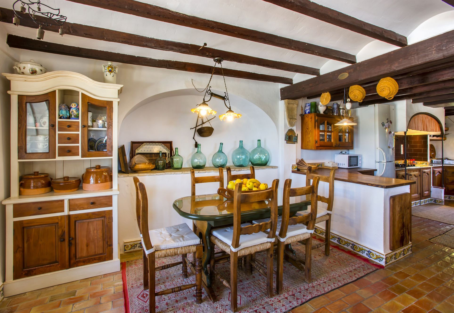 Finca tradicional mediterránea en Jávea con vistas al mar