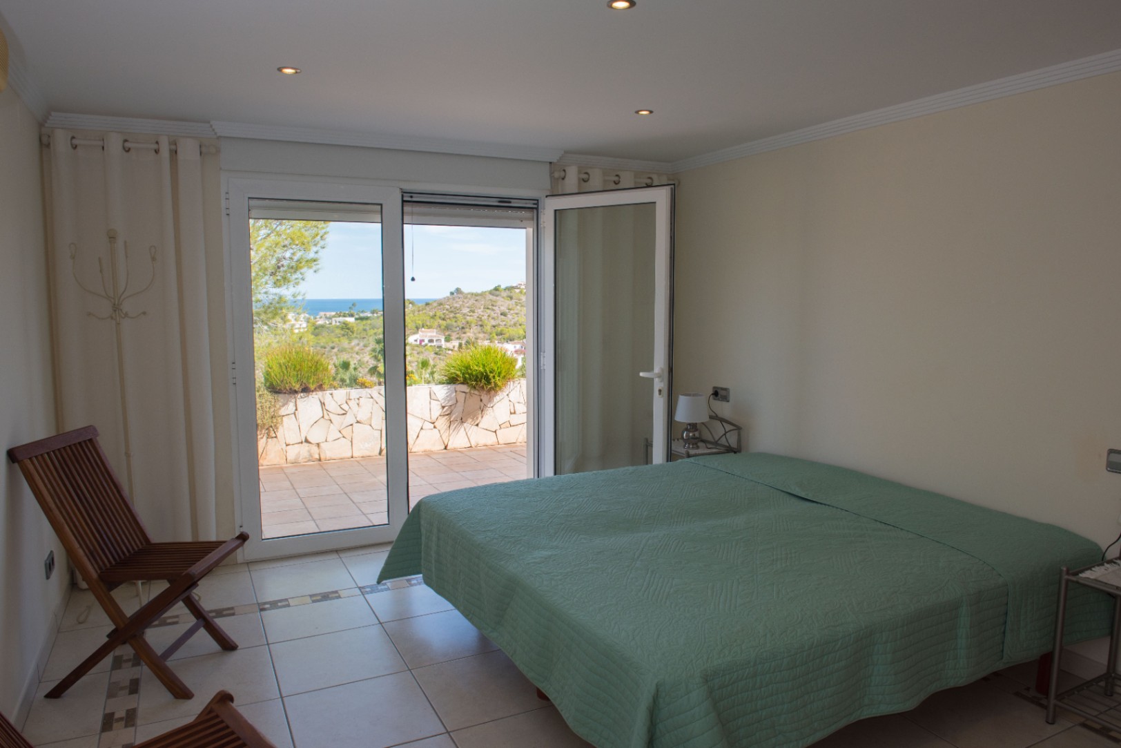 Dormitorio con vistas al mar Dormitorio con vistas al mar