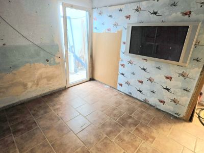 Dormitorio en renovación