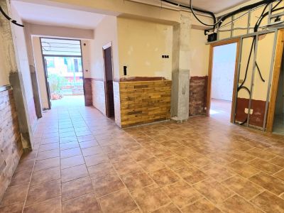 Salón en proceso de renovación