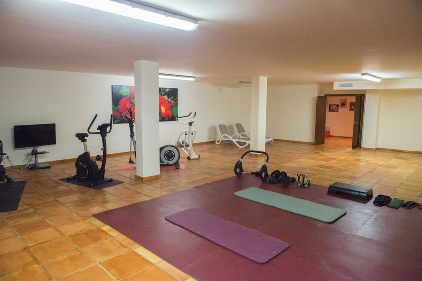 Gimnasio en planta sótano