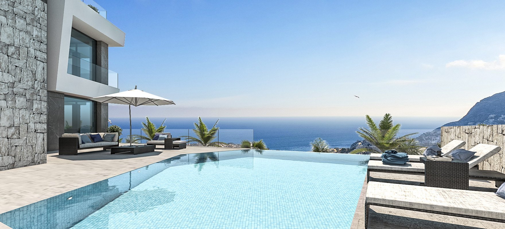 Villa de lujo con vistas al mar en Calpe