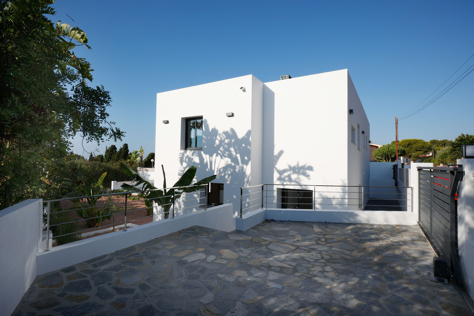 Villa moderna en Calpe, El Carrió con vistas al mar y energía solar
