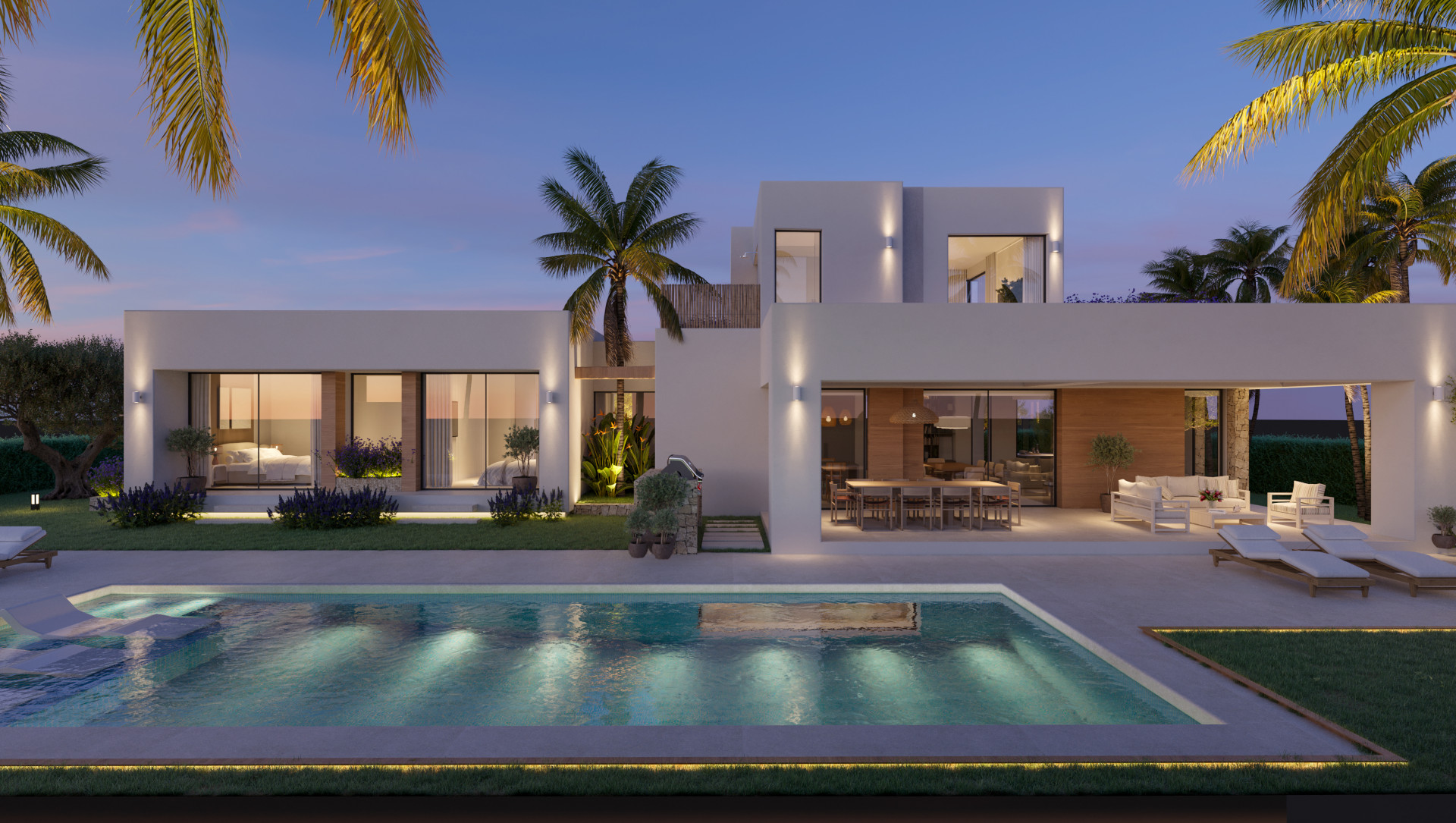 Villa en Jávea con Piscina Privada y Vistas al Mar