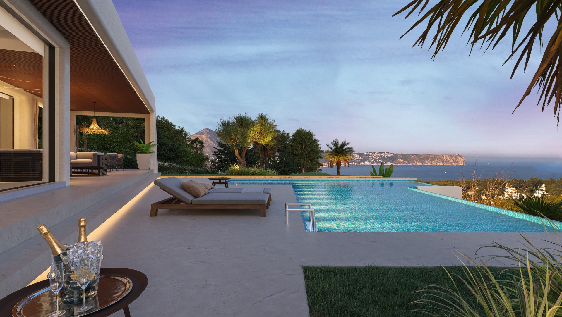 Villa Moderna en Jávea con Vistas Panorámicas al Mar