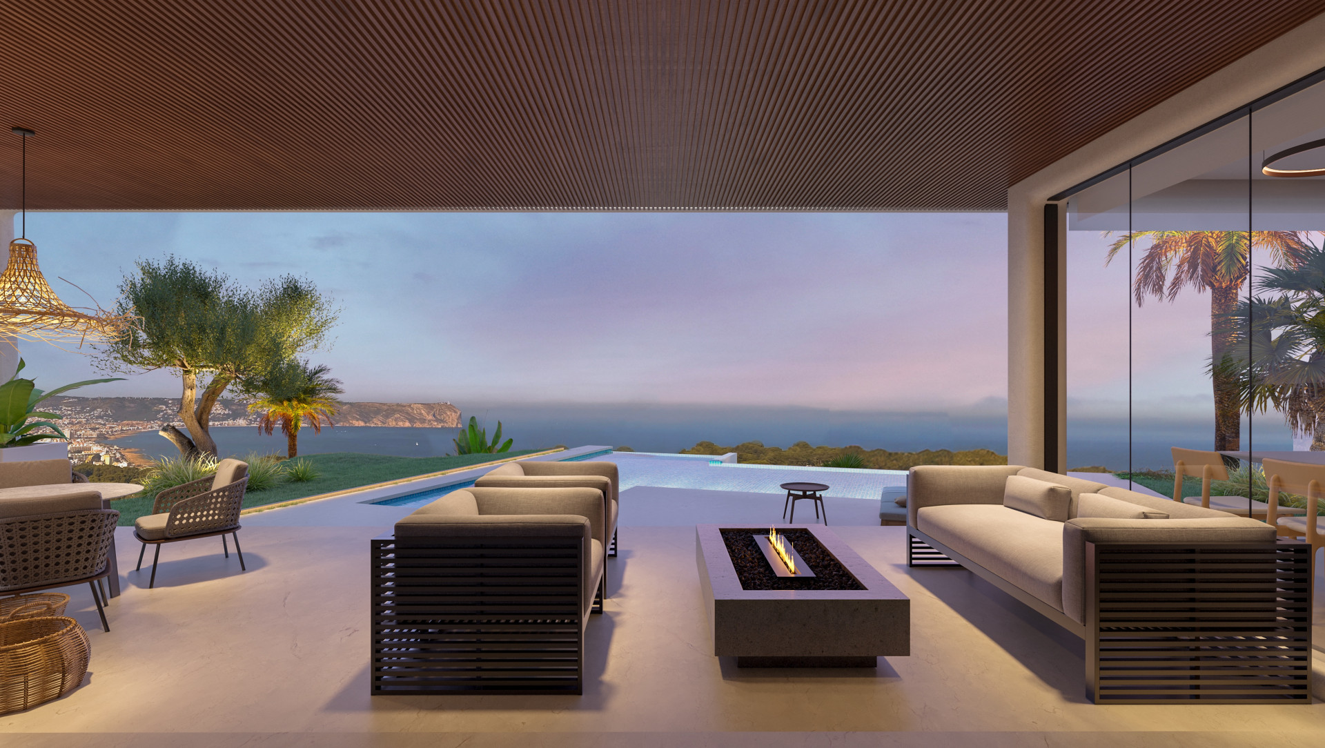 Villa Moderna en Jávea con Vistas Panorámicas al Mar