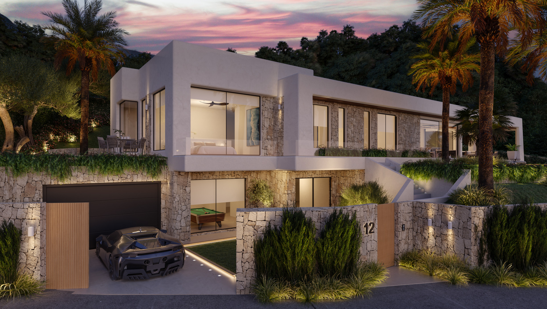 Villa Moderna en Jávea con Vistas Panorámicas al Mar